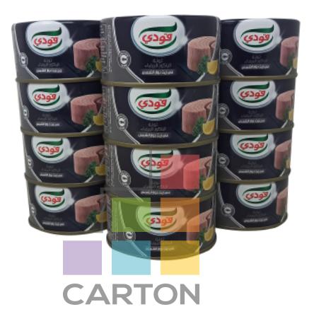 GOODY WHITE MEAT TUNA IN SUNFLOWER OIL 185GM